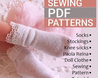 Paola Reina - Puppensocken-Schnittmuster: Einfache DIY-Anleitung (PDF-Schnittmuster)
