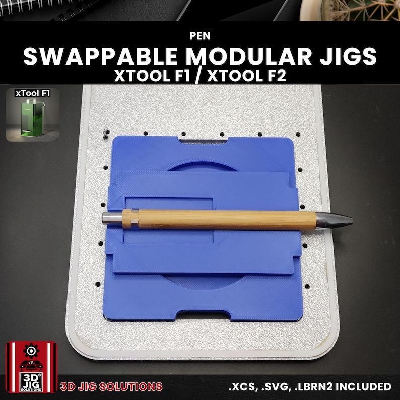 Swappable Modular Xtool F1 & F2 Jig System | Universal Baseplate for ...