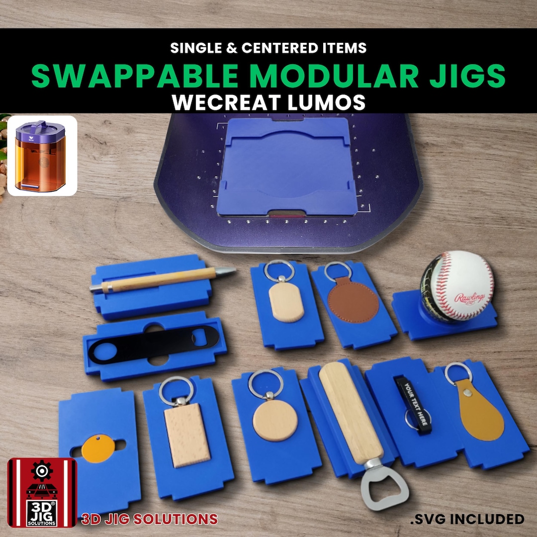 Wecreat Lumos Swappable Modular Jig System | Universal Baseplate for ...