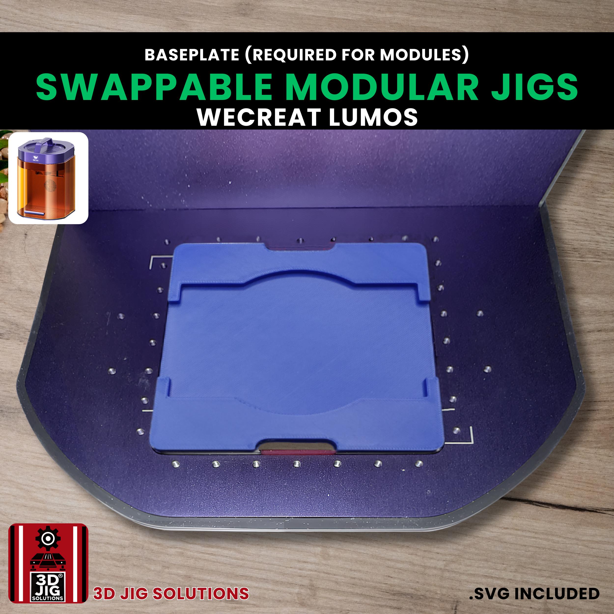 Wecreat Lumos Swappable Modular Jig System | Universal Baseplate for ...