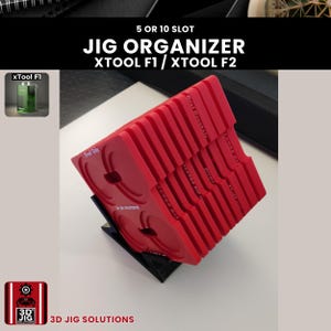 xTool F1 & F2 Vorrichtungshalter: Organizer für Lasergraviervorrichtung