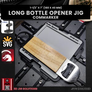 ComMarker Bottle Opener Laser Engraving Jig