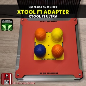 xTool F1 to F1 Ultra Adapter | Use xTool F1 Jigs on F1 Ultra | Quick Swap Fixture
