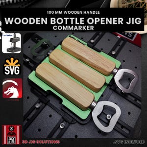 ComMarker Wooden Bottle Opener Laser Engraving Jig