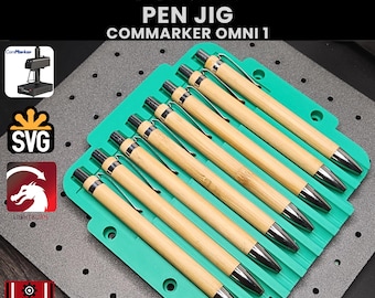 ComMarker Omni 1 Pen Laser Engraving Jig | Universal Pen Alignment Fixture