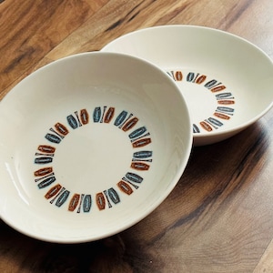 Mid Century Modern Taylor Smith Color Craft Java Key 6.5 inch bowl