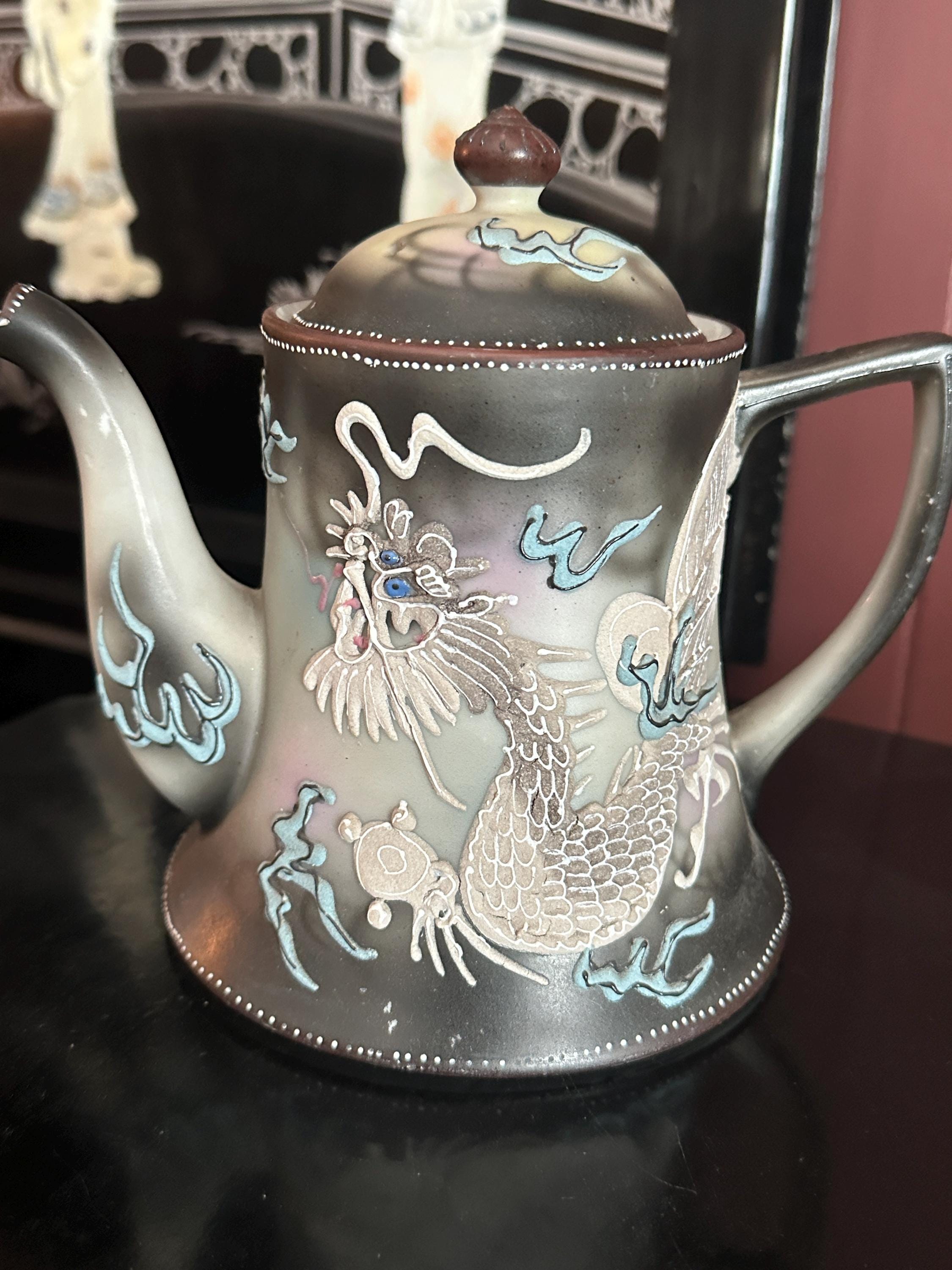 Japanese Dragon Tea Pot - Etsy