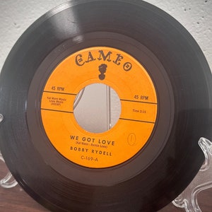 Vintage Vinyl - 1959 Bobby Rydell I Dig Girls and We Got Love
