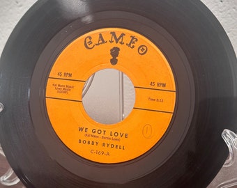 Vintage Vinyl - 1959 Bobby Rydell I Dig Girls and We Got Love