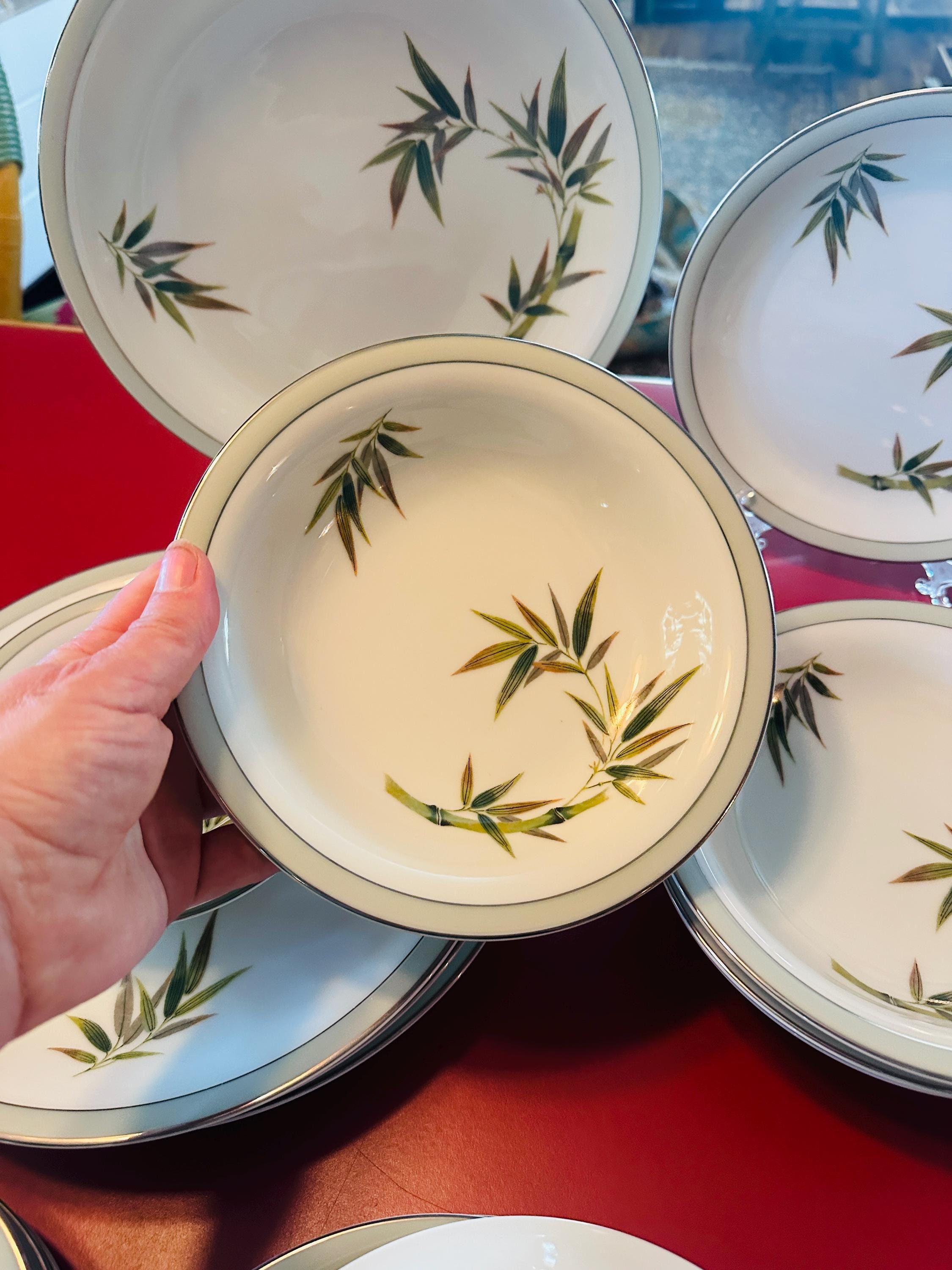 Vintage RC China of Japan – 24 Piece Bamboo Dinnerware Set | Mid