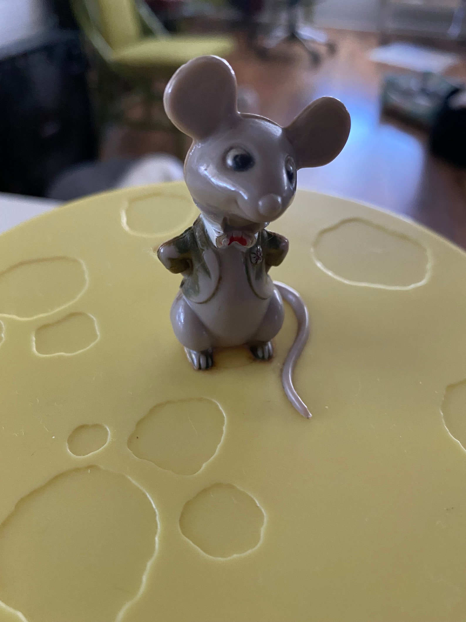 Fun Vintage Novelty Mouse Cheese Holder 1960's Etsy