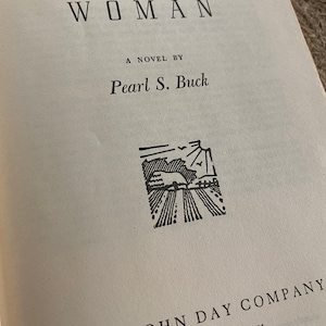 Sale Imperial Woman - Pearl S. Buck 1956 Hard Cover John Day Company