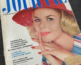 August 1959 Ladies Home Journal Magazine - Vintage Fashion, Food and Home