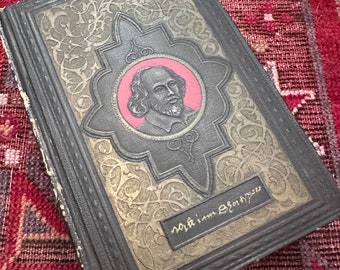 1937 Shakespeare Complete Works with beautiful Embossed Cover