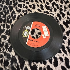Vintage  1960 Vinyl Bobby Rydell I&#39;ve Got Bonnie and Lose Her 45 rpm - Vintage Rock
