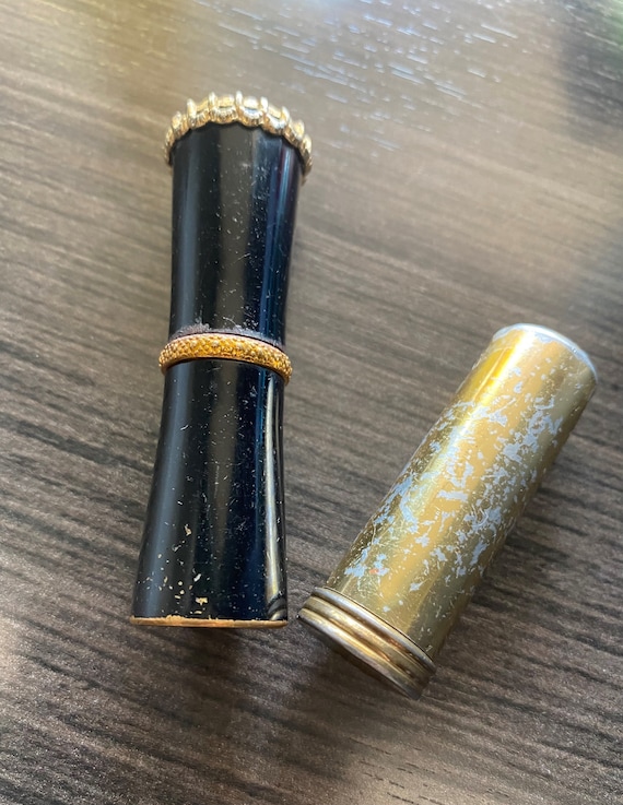 Vintage Revlon Futurama Rhinestone Lipstick Tube and … Gem