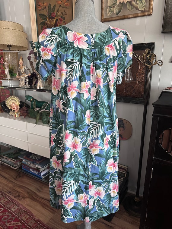 Vintage MuMu Hawaiian Dress - Hilo Hattie - Size … - image 2
