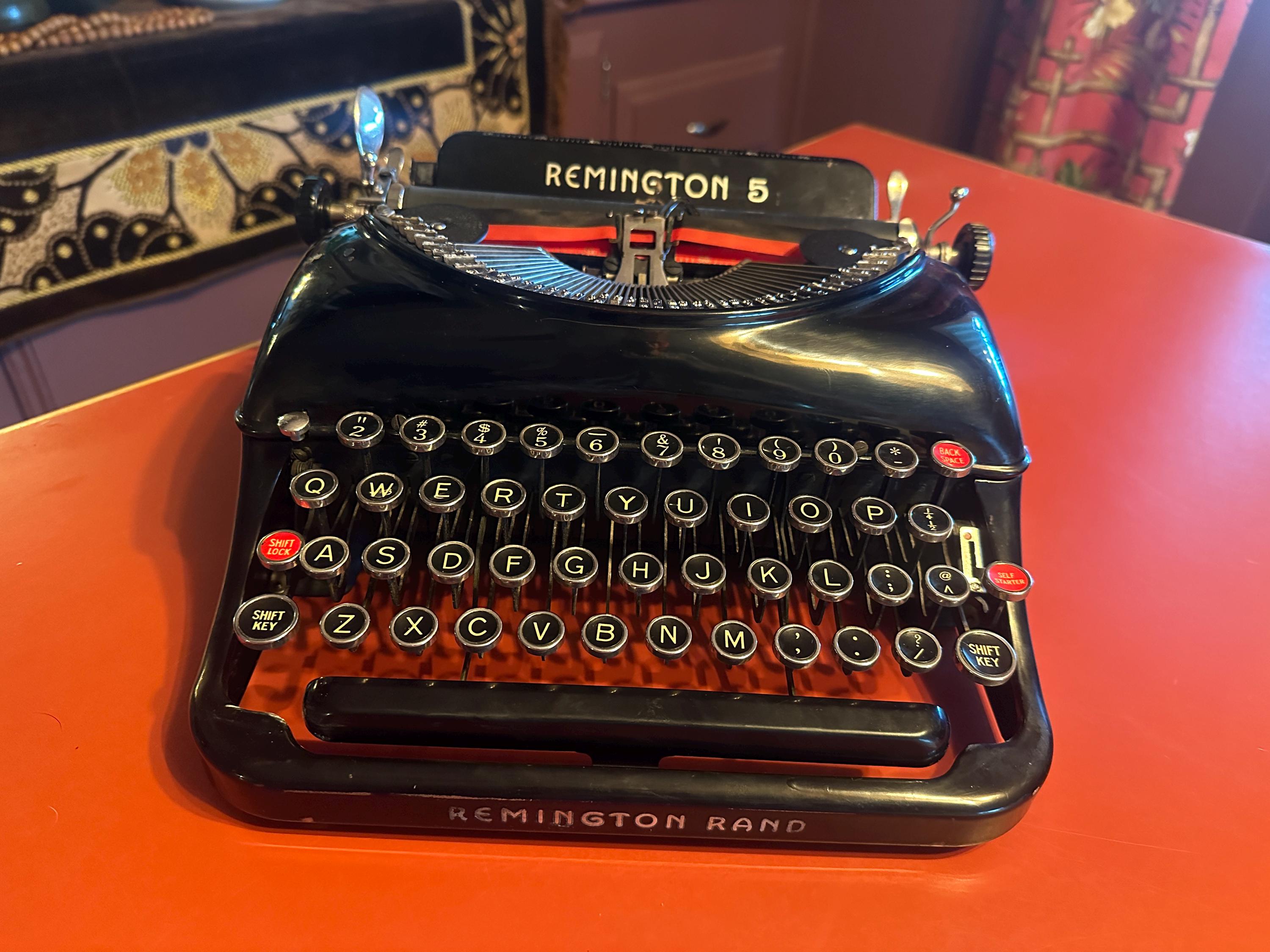 Antique Remington Typewriter - Etsy