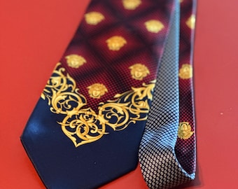 90's Gianni Versace, Silk, Italian Tie - Etsy