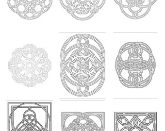 Celtic Knot Coloring Book 2, PDF