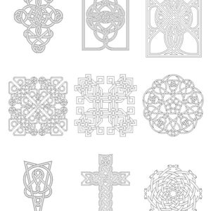 Celtic Knot Coloring Book 1, PDF image 2