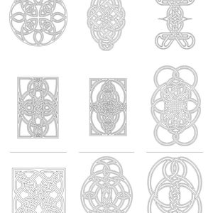 Celtic Knot Coloring Book 1, PDF image 1