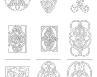 Celtic Knot Coloring Book 1, PDF