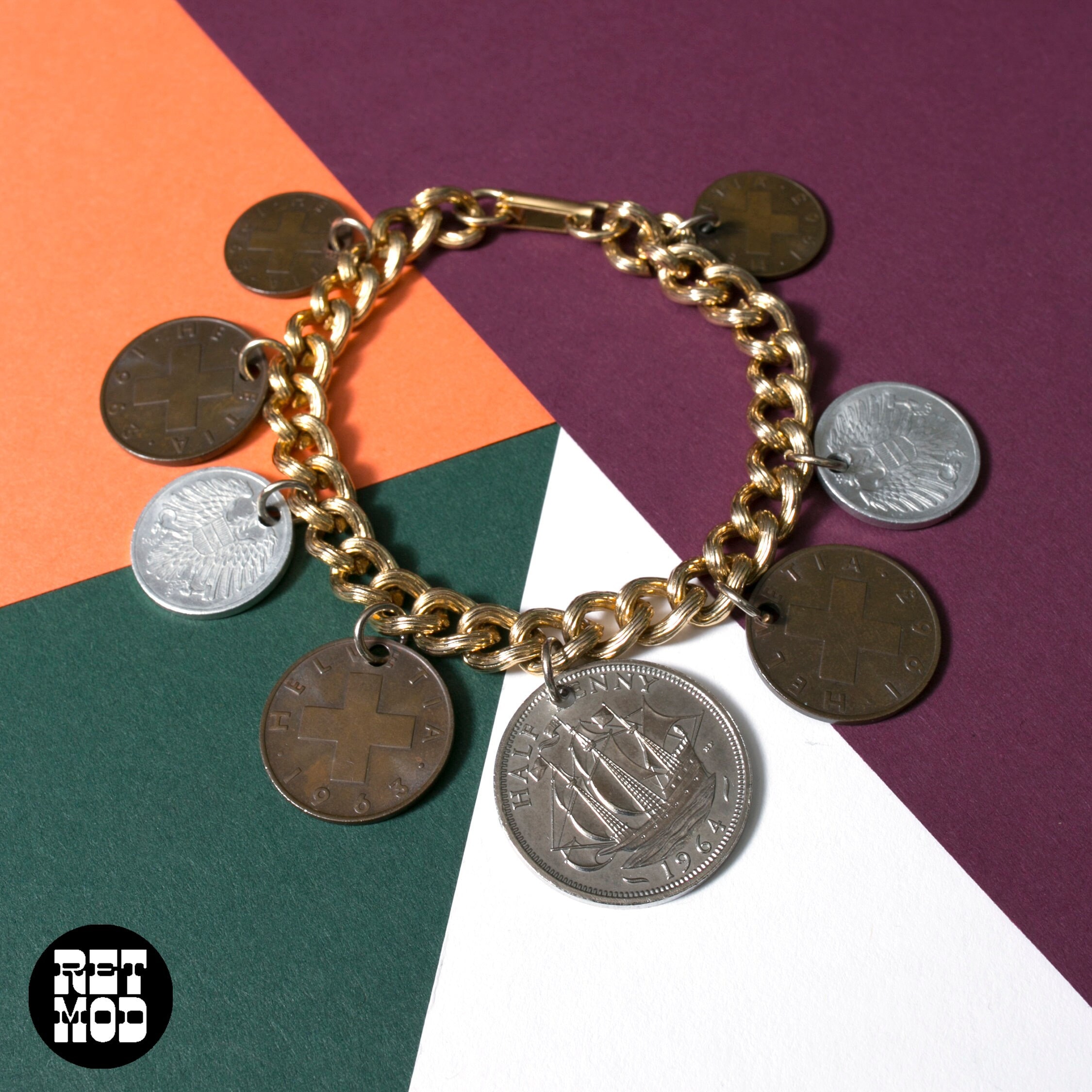Abundance Golden Coin Bracelet – hey-valerie