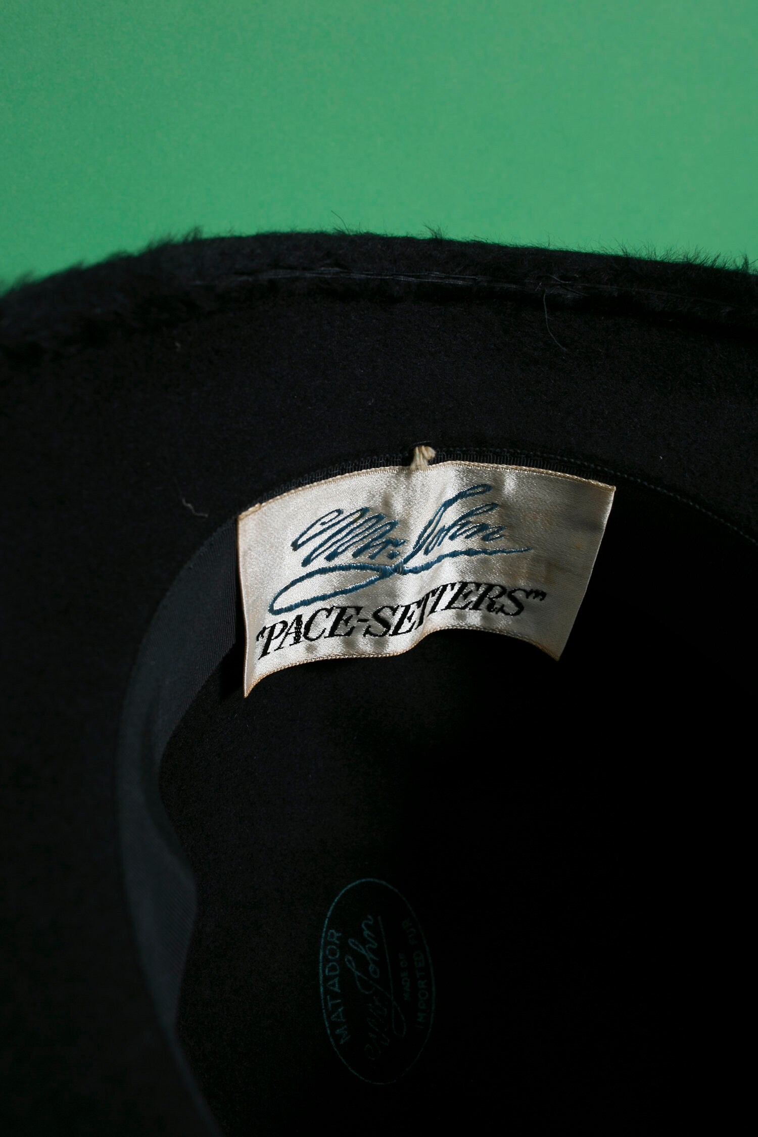 Vintage Mr. Martin velour bucket Union label hat size OSFM EUC Martin_Logo_Mesh_Pick_Holder_H  main image 2