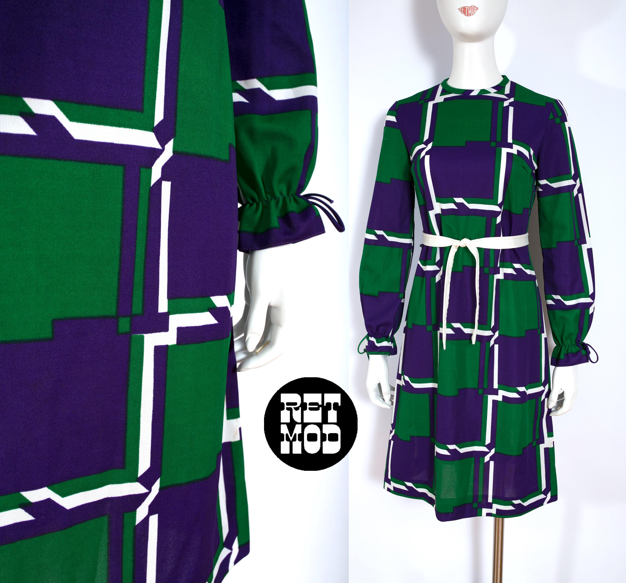 Robe Vintage Bleeker Street Multicolore - Taille M Femme, Occasion Très Bon état