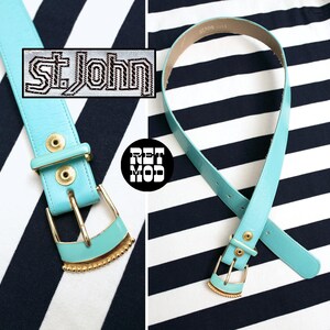 St John Leather Belt - Etsy display picture 1