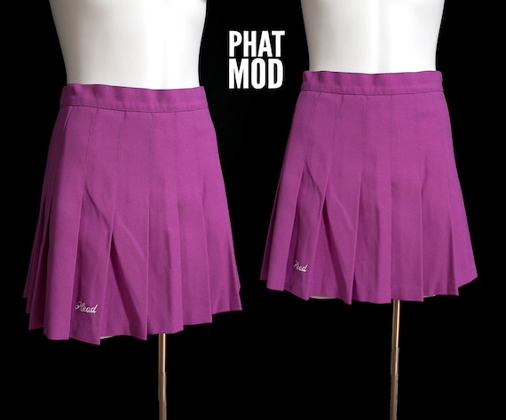 Cute Vintage 80s 90s Purple Tennis Skirt Etsy Canada