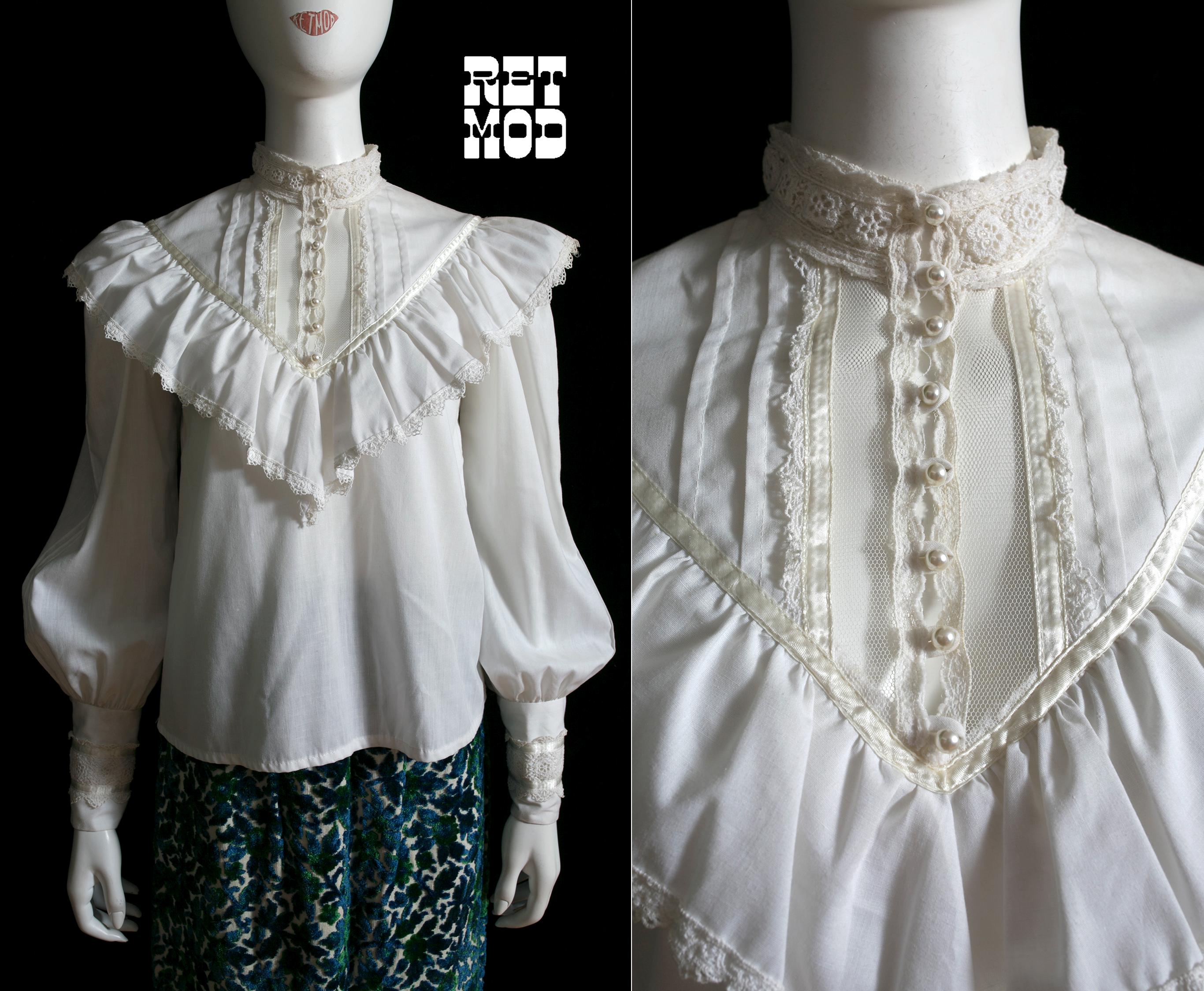 最終値下げGUNNE SAX レース装飾 長袖ブラウス サイズ3ヴィンテージ 最終値下げGUNNE SAX レース装飾 長袖ブラウス サイズ3ヴィンテージ