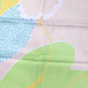 So Pretty Vintage 70s Very Light Pastel Abstract Long Scarf image 7