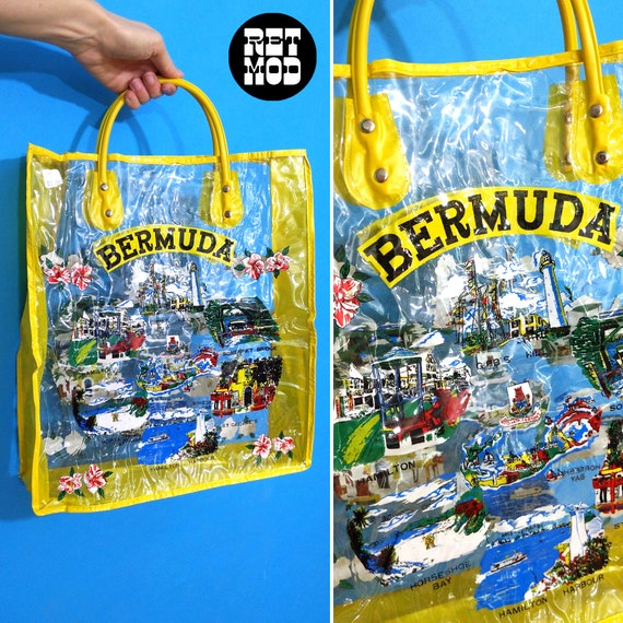 Vintage 60s vinyl tote - Gem