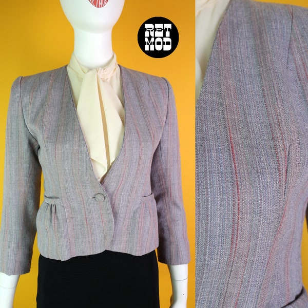 Pinstripe Purple Suit Etsy