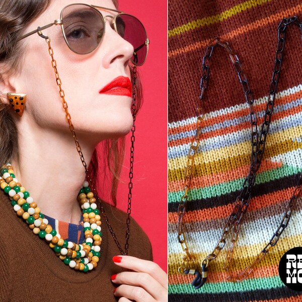 60s Chain Sunglasses - Etsy