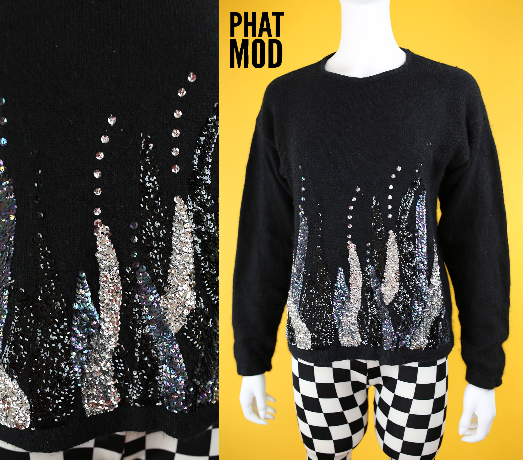 80s-90s INTERMEZZO wool×angora wzip JKT Vintage 80s Angora Cardigan – 4KINSHIP