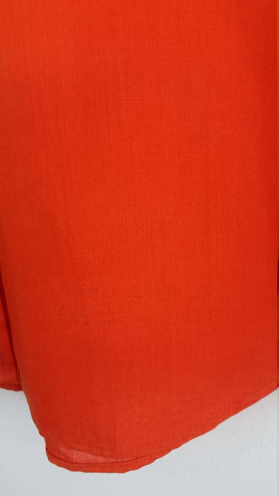 À manches longues bouton Vintage des années pour 70 Orange pour années homme bas chemise cool avec coutures bleu clair ! 37ba87 À manches longues bouton Vintage des années pour 70 Orange pour années homme bas chemise cool avec coutures bleu clair ! 37ba87