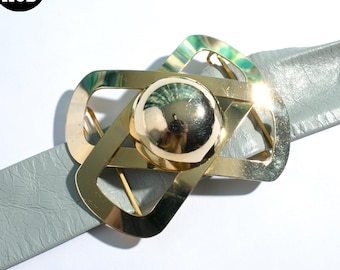 1990s FAHRENHEIT Metal Mesh Belt. Connie Bates, Dead Stock  display picture 3