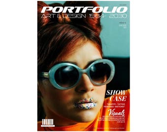 Design da sua revista de portfólio (incluindo 1 amostra impressa) - 40% de desconto no primeiro pedido