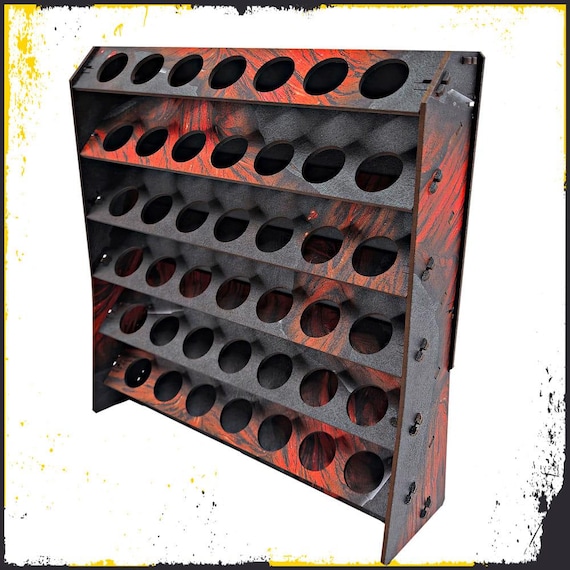 Paint Storage Rack, Army Painter Paint Holder, Wood Paint