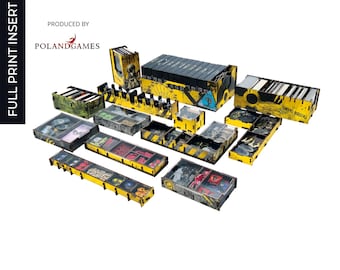 Insert for S.T.A.L.K.E.R. The Board Game (CoreBox + Zone Survival Mode) UV Print