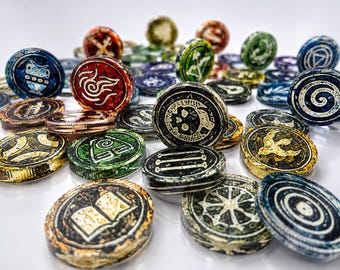 Acrylic Ability Token Set for Magic: The Gathering