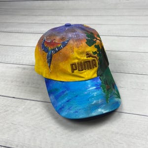 Miami USA Puma Custom Hawaiian summer jungle vintage cap hat