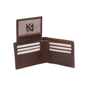 Bi-Fold Wallet - Premium Leather, Mens Walltets, Gifts for Him
