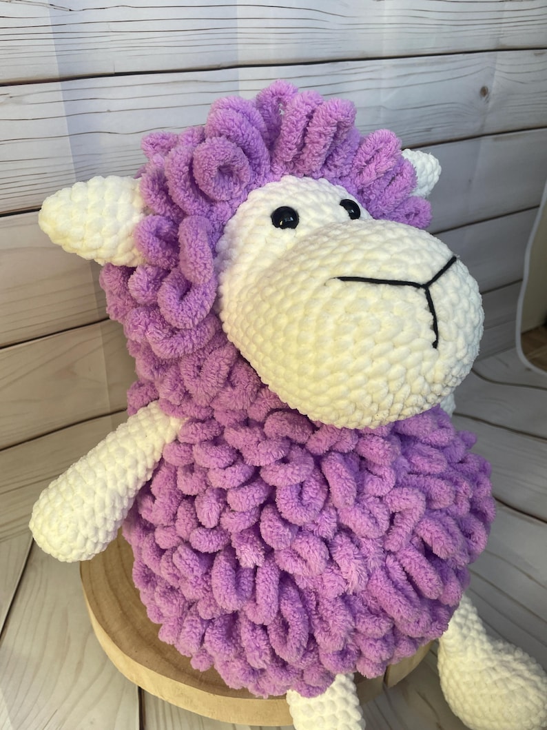 crochet sheep pattern, amigurumi sheep pattern, curly sheep crochet pattern, plush lamb crochet pattern, crochet animal pattern, stuffed sheep crochet, lamb amigurumi tutorial, instant download crochet pattern, beginner friendly crochet pattern, crochet pattern PDF, crochet toy pattern, cute sheep crochet, easy amigurumi pattern, plush yarn sheep pattern, loop yarn sheep pattern, soft toy crochet pattern, handmade gift idea, nursery decor crochet, DIY sheep crochet tutorial