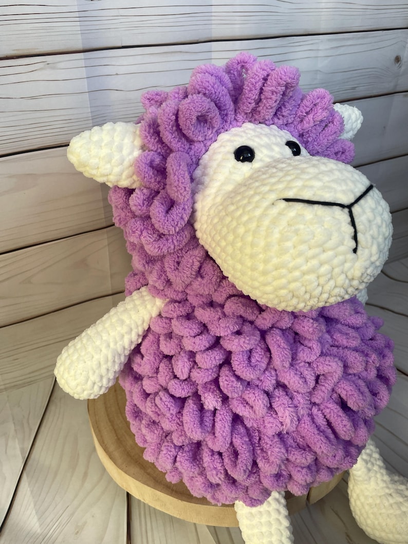 crochet sheep pattern, amigurumi sheep pattern, curly sheep crochet pattern, plush lamb crochet pattern, crochet animal pattern, stuffed sheep crochet, lamb amigurumi tutorial, instant download crochet pattern, beginner friendly crochet pattern, crochet pattern PDF, crochet toy pattern, cute sheep crochet, easy amigurumi pattern, plush yarn sheep pattern, loop yarn sheep pattern, soft toy crochet pattern, handmade gift idea, nursery decor crochet, DIY sheep crochet tutorial