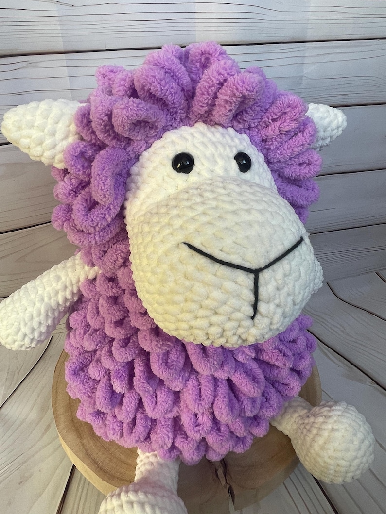 crochet sheep pattern, amigurumi sheep pattern, curly sheep crochet pattern, plush lamb crochet pattern, crochet animal pattern, stuffed sheep crochet, lamb amigurumi tutorial, instant download crochet pattern, beginner friendly crochet pattern, crochet pattern PDF, crochet toy pattern, cute sheep crochet, easy amigurumi pattern, plush yarn sheep pattern, loop yarn sheep pattern, soft toy crochet pattern, handmade gift idea, nursery decor crochet, DIY sheep crochet tutorial