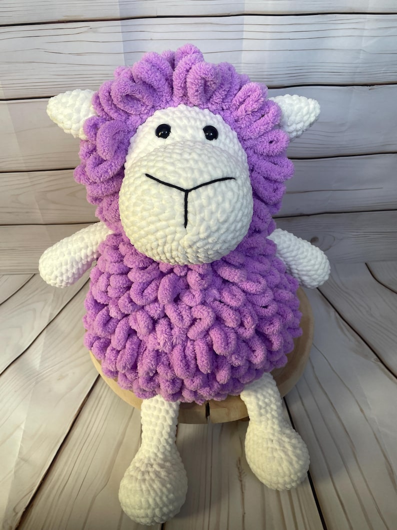 crochet sheep pattern, amigurumi sheep pattern, curly sheep crochet pattern, plush lamb crochet pattern, crochet animal pattern, stuffed sheep crochet, lamb amigurumi tutorial, instant download crochet pattern, beginner friendly crochet pattern, crochet pattern PDF, crochet toy pattern, cute sheep crochet, easy amigurumi pattern, plush yarn sheep pattern, loop yarn sheep pattern, soft toy crochet pattern, handmade gift idea, nursery decor crochet, DIY sheep crochet tutorial